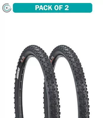 Pack Of 2 Maxxis Ardent Mountain Tire 26 X 2.4 Dual Compound Tubeless Black • $126