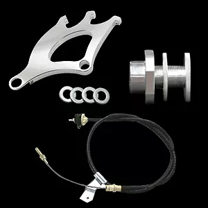 1996-2004 Mustang Quadrant Clutch Cable And Firewall Adjuster Kit FREE SHIPPING • $79.99