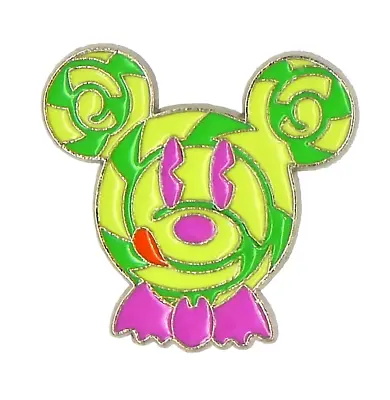 Mickey Mouse Green Swirl Candy Bat Bow Tie Individual Disney Trading Pin ~ New • $8.99