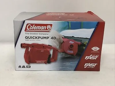 Coleman 4D QuickPump Battery Operated Pump For Airbeds • $22