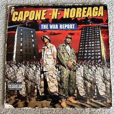 CAPONE N NOREAGA -The War Report - VG- 2 X Vinyl LP - 1997 PENV 3041 • $29.99