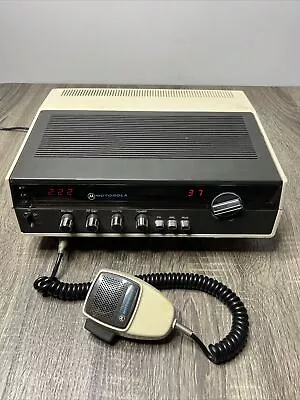 Motorola CB Radio Base Station T4025A CB1136 With Original Mic Vintage Tested! • $249