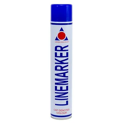 Linemarker Blue Line Marking Spray Paint 750mL Durable Semi-Permanent Aerosol • £9.99