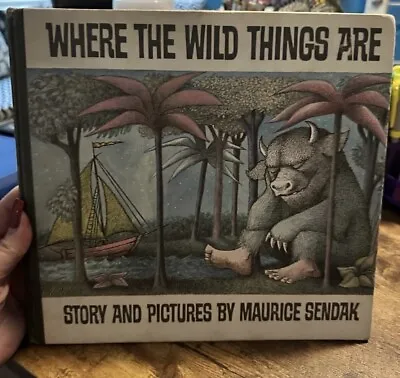 Ultra Rare Where The Wild Things Are Maurice Sendak 1963 1st Edition Hardcover! • $3800