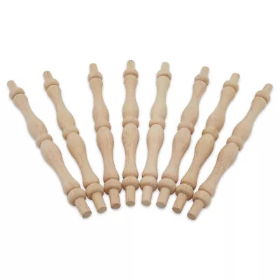 Oak Wooden Spindles 5-3/4 Inch For Crafts Home Décor Furniture | Woodpeckers • $21.99