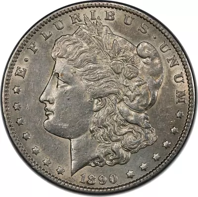 1890-CC Morgan Silver Dollar- PCGS XF45 • $365