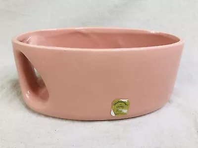 Vintage Haeger Gardenhouse Ceramic Planter Collectible MCM Atomic Salmon Pink • $9.44