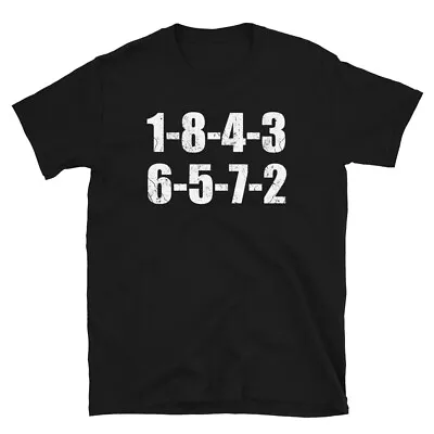 $19.99 • Buy 1-8-4-3-6-5-7-2 Engine Firing Order, V8 Engine Short-Sleeve Unisex T-Shirt
