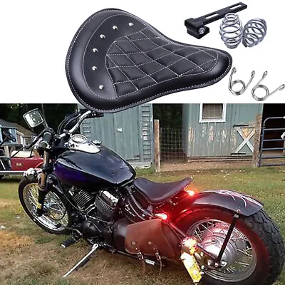 For Yamaha V Star 1100 XVS1100 XVS950 XVS650 Bobber Motorcycle Spring Solo Seat • $79.49