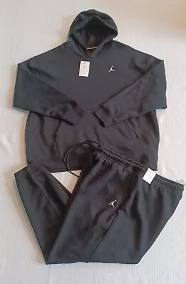 New Men’s Air Jordan Jumpman Fleece Sweatsuit ~ Black/white ~ Size 3xl  • $189