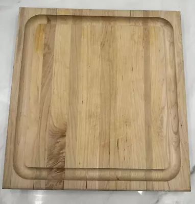 John Boos Block 16  Maple Wood Square Cutting Board With Juice Groove • $58.95