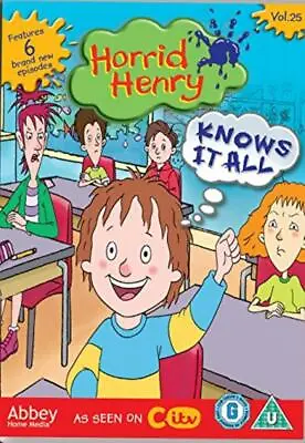 Horrid Henry - Knows It All DVD Animation (2015) Francesca Simon Amazing Value • £1.95