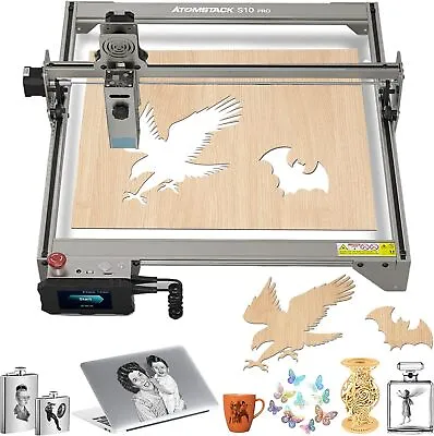 ATOMSTACK S10 Pro 10W Laser Engraver 410x400mm For DIY Wood Acrylic Metal D1Q8 • $393.99