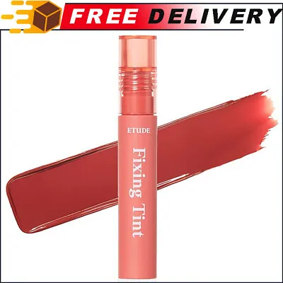 ETUDE Fixing Tint #02 Vintage Red Long Lasting High Pigmented Liquid Lipstick • $16.27