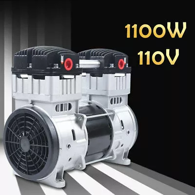 $231.80 • Buy  1100W 7CFM Silent Air Pump Compressor Head Small Air Mute Oilless Vacuum Pump