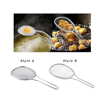 Tea Coffee Juice Strainer Cocktail Strainer Stainless Steel Mesh Strainer For • £7.73