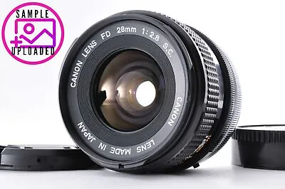 [Mint] Canon FD 28mm F/2.8 S.C. SC MF Wide Angle Lens W/Caps From Japan • £110.68