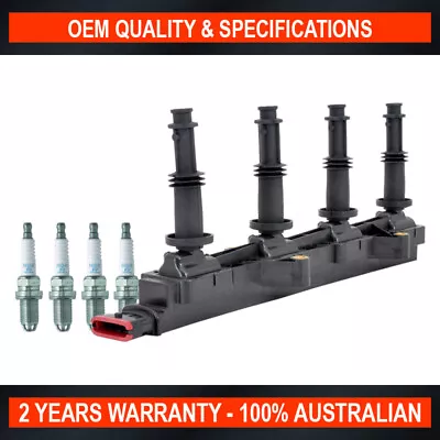$192.15 • Buy Swan Ignition Coil Pack & NGK Spark Plugs For Holden Astra AH SRi Twintop 2.2L