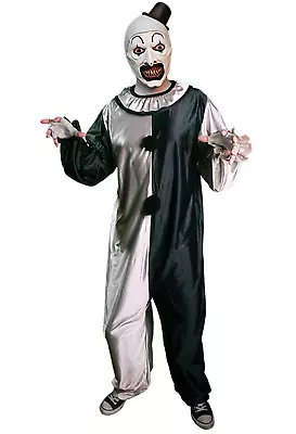 Art The Clown Adult Costume Terrifier Movie Halloween Costume Gift Horror Scary • $59.64