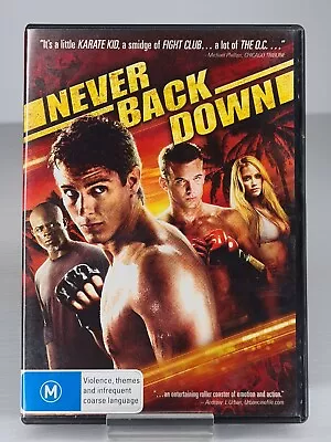 Never Back Down DVD • $15.50