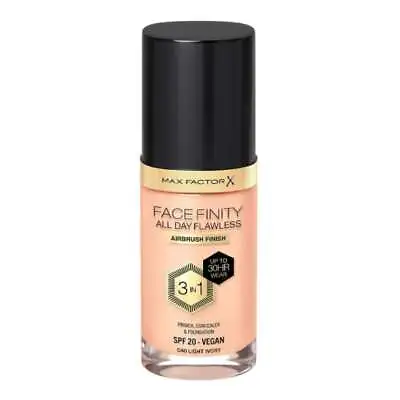 Max Factor Facefinity All Day Flawless Foundation SPF20 30ml • £10.99