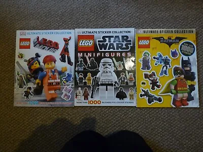 £2.99 • Buy The LEGO Movie, Batman, Star Wars Ultimate Sticker Collection Paperback Books 