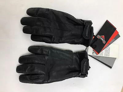 Black Victory Motorcycle Classic Gloves Womens Medium LM P/N 286322803 NEW OEM • $54.99