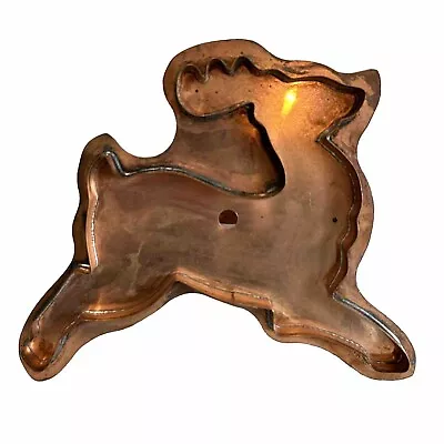 Prancing Reindeer Martha Stewart Large Copper Cookie Cutter  8  VTG By Mail • $69.99