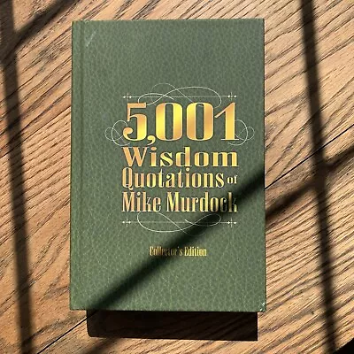 5001 Wisdom Quotations Of Mike Murdock By Murdock (2014 Trade Paperback) • $59