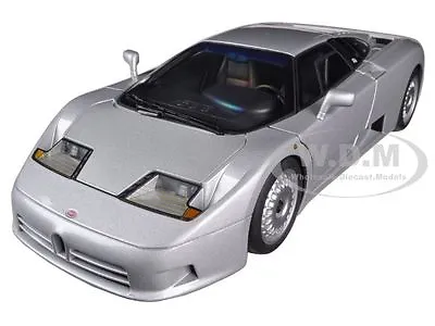 Bugatti Eb110 Gt Silver 1/18 Diecast Model Car By Autoart 70979 • $219.99