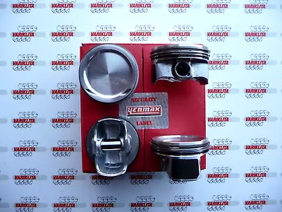 4x PISTONS WITH RINGS SEAT ŠKODA VW 1.6MPI 16V PETROL CFNA CFNB Ø77.00mm +0.50 • $224.66