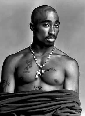 A4 Tupac Shakur / 2Pac Poster (Brand New) • £11.99