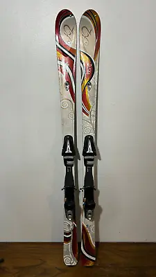 K2 T:nine Burnin' Luv Womens Downhill Skis 156 Cm. Demo Bindings Burning Love • $115