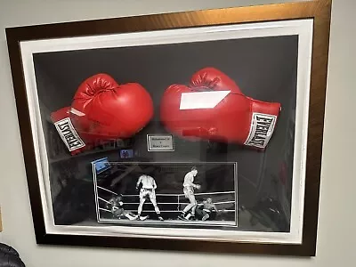 Muhammad Ali & Henry Cooper Dual Signed Boxing Gloves • £2095