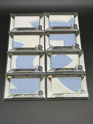 Eight(8) 2011-12 Upper Deck Jordan Master Collection Logo Collection UNC Patches • $600