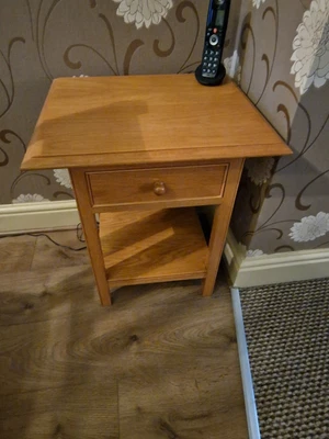 £70 • Buy M&S Lichfield Oak Side Table With Draw