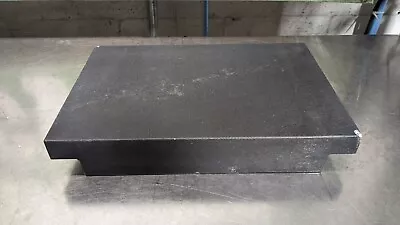 Inspection Surface Plate 18″ X 12” X 3″ Granite 2-Ledge A Grade 640-0422 Damage • $98