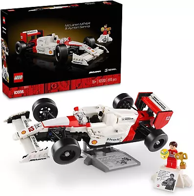 LEGO ICONS 10330 McLaren MP4/4 Ayrton Senna  BRAND NEW SEALED • $76
