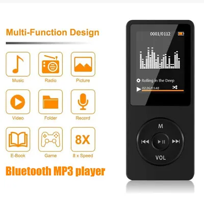 Bluetooth-compatible Mp3 Music Player Portable External Ultra-thin Recording Pen • $13.10