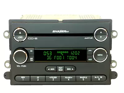 07-09 Ford Mustang OEM Shaker500 Radio MP3 AUX 6 Disc CD CHANGER Player Receiver • $268