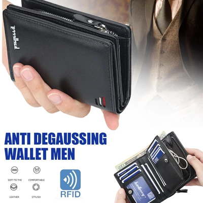 $13.92 • Buy Slim Leather Travel Passport Wallet Holder RFID Blocking ID Card Case Cover