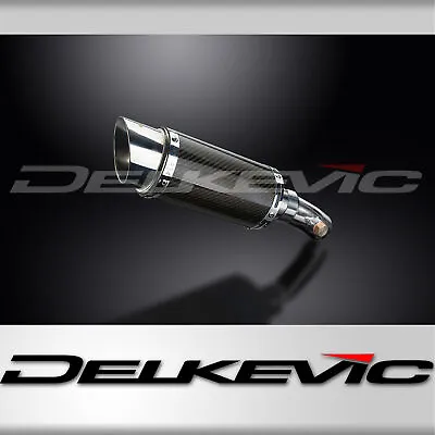 Kawasaki ER-6N Ninja 650 Versys Delkevic Slip On 8  Round Carbon Exhaust Muffler • $319.99