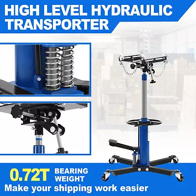 0.72Ton Dual Pump 2Stage Hydraulic Transmission Jack Stand Car Lifter Hoist Lift • $170.99