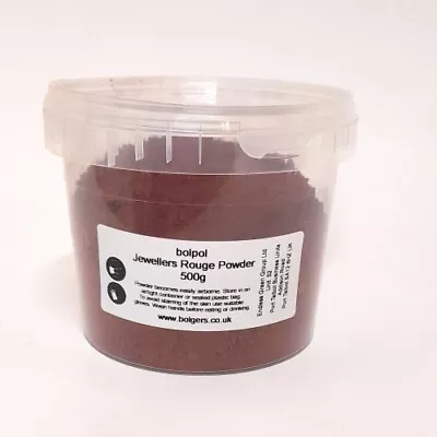 JEWELLERS ROUGE POWDER - Ultra Fine Abrasive Powder To Polish Glass & Jewellery  • £4.95