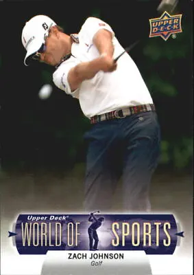 $0.99 • Buy 2011 Upper Deck World Of Sports Multi-Sport Card #285 Zach Johnson