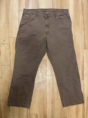 Vintage Brown Dickies Carpenter Work Pants 38x29 • $25