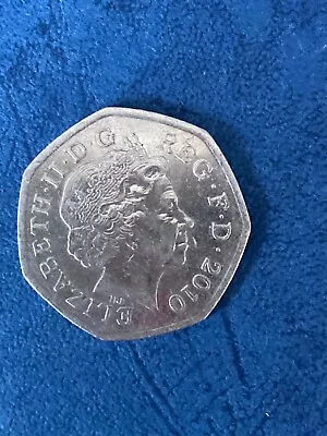 2010 Girlguiding 50p Coin • £2