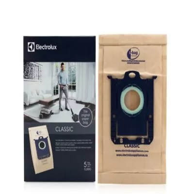 Electrolux S-Bag Classic Paper Vacuum Bag For Bag 5 Pk • $18.72