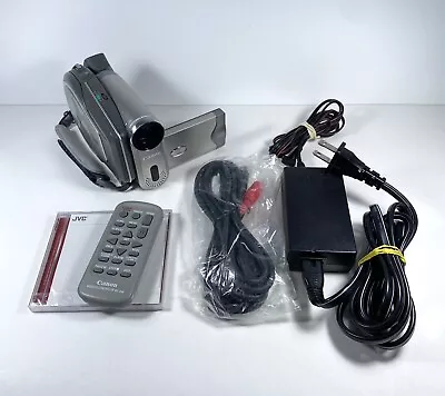 Canon DC10 Mini DVD Camcorder Bundle W/ Remote Battery & Charger Tested Works • $49.99