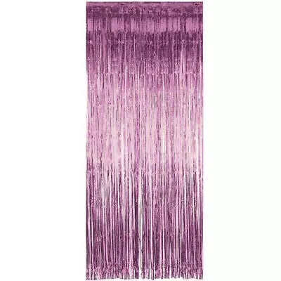 Metallic Foil Door Curtain - Fringe Shimmer Wedding Birthday Party Decoration • $4.34